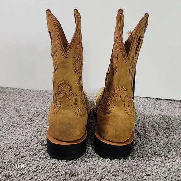 Twisted X Boots Ladies  9&quot; Ruff Stock Honey &amp; Honey WRS0037 Women's Size 8.5