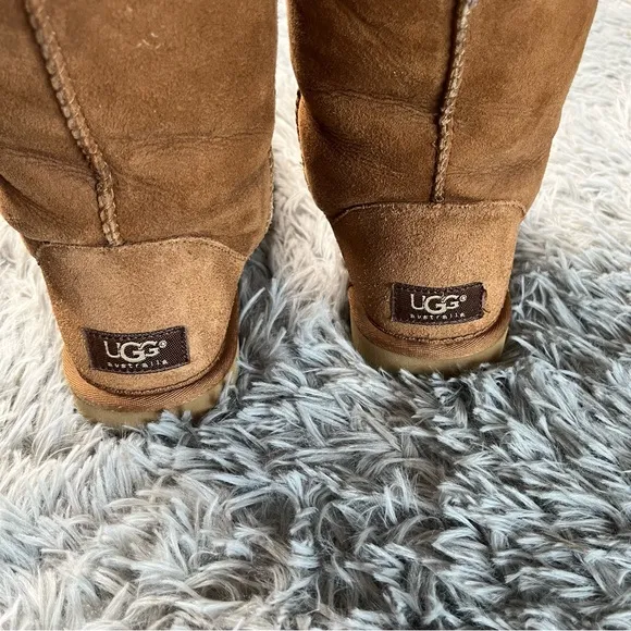 UGG Australia Boots Women's Size 7 Classic Tall Color Chestnut