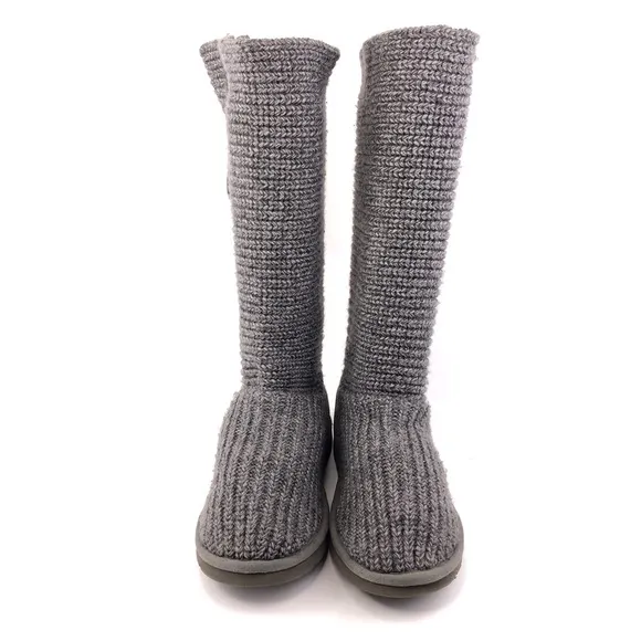 UGG Australia 'Classic Cardy' Tall Knit Winter Boots 8