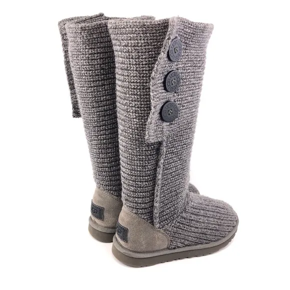 UGG Australia 'Classic Cardy' Tall Knit Winter Boots 8