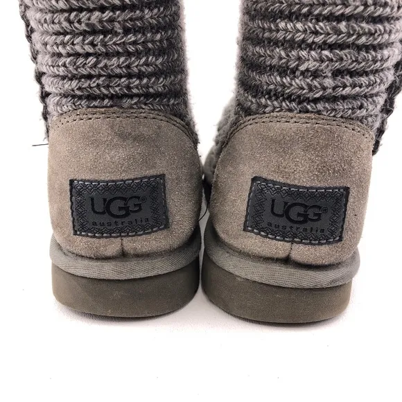 UGG Australia 'Classic Cardy' Tall Knit Winter Boots 8