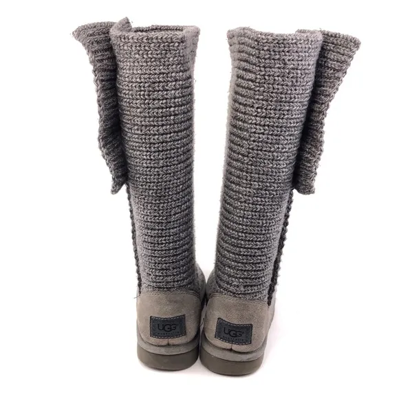 UGG Australia 'Classic Cardy' Tall Knit Winter Boots 8
