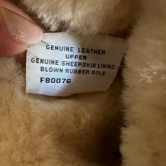 UGG AUSTRALIA | Classic Tall 5815 Suede and Sheepskin Boots | Size 5