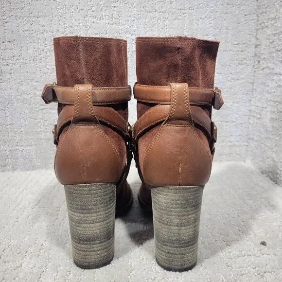 UGG Australia Dandridge Women's Size 9.5 US Brown Suede Ankle Boots 1019010