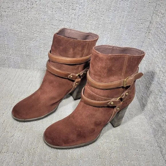 UGG Australia Dandridge Women's Size 9.5 US Brown Suede Ankle Boots 1019010