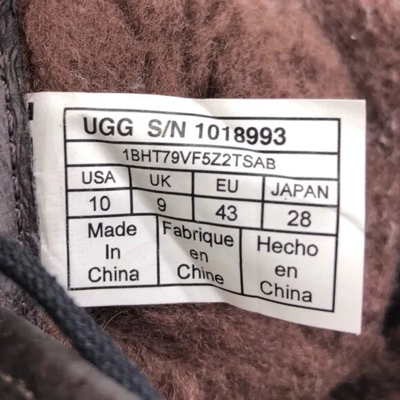 UGG Australia Maksim Chukka Boots 10