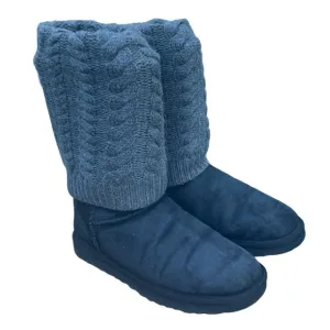 UGG Australia Tularosa Route classic tall boots detachable sweater sock black 7