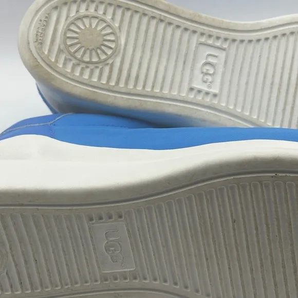 UGG Australia Womens Neutra Size 8 Sneaker Slip On Neon Blue Athletic Trainers