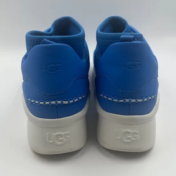 UGG Australia Womens Neutra Size 8 Sneaker Slip On Neon Blue Athletic Trainers