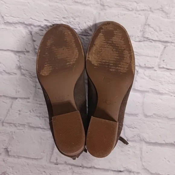 UGG Bandara brown suede ankle boots