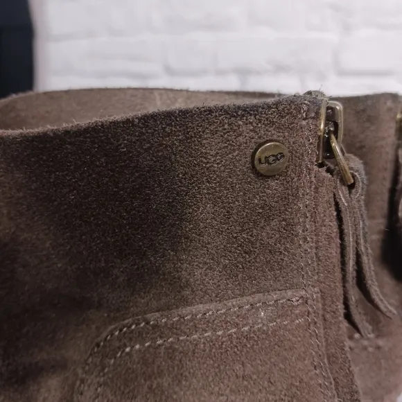 UGG Bandara brown suede ankle boots