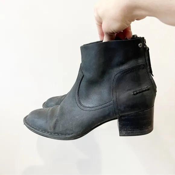 Ugg Bandara Leather Boots Bootie