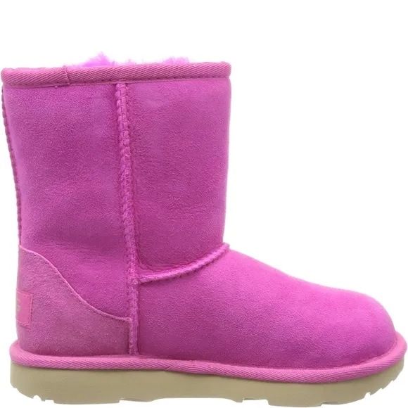 UGG Big Kids Classic II Boots Rock Rose Size 6K
