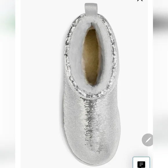 Ugg Big Kids Classic Mini Mirror Ball Boots