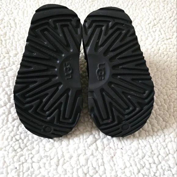 UGG Black High Ankle Booties kids size 7