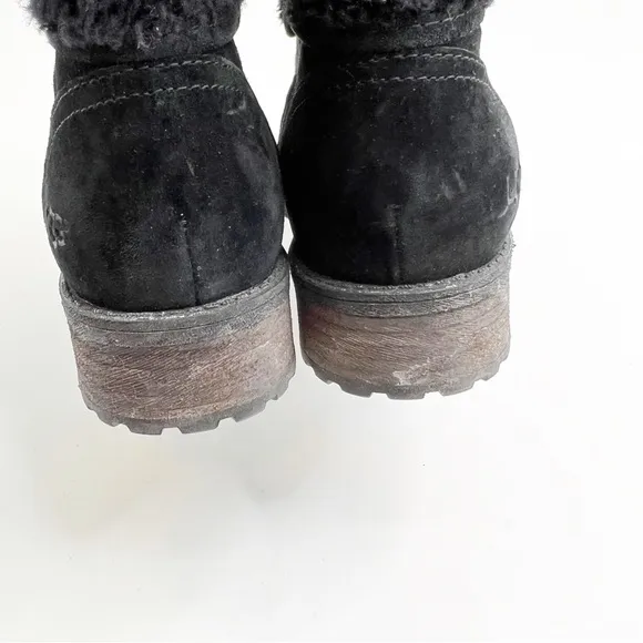 UGG Blayre II Suede Black Boots Size 7.5 - NWOT