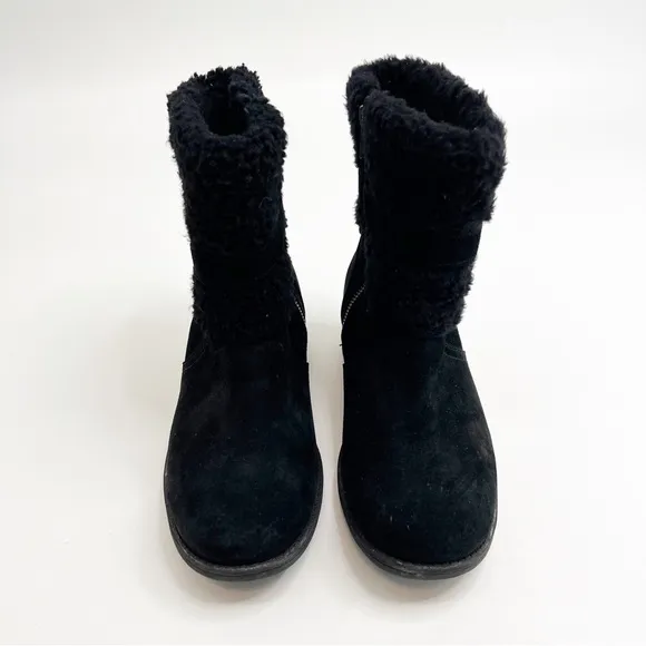 UGG Blayre II Suede Black Boots Size 7.5 - NWOT