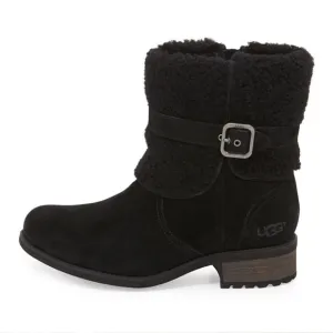 UGG Blayre II Suede Black Boots Size 7.5 - NWOT