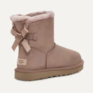 UGG Blush Suede Boots with Fur Lining