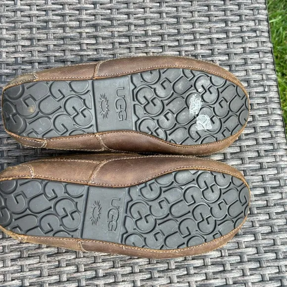 UGG Brown Loafers Slip-On Style