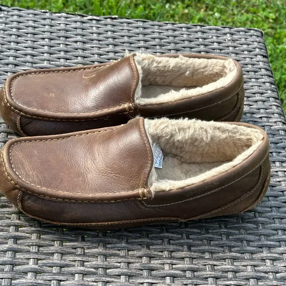 UGG Brown Loafers Slip-On Style