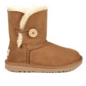 UGG Classic Bailey Button II Boot Chestnut Suede