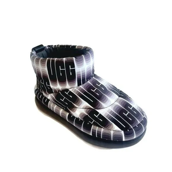 UGG Classic Maxi Wavelength Mini Boots Womens Size 7 Textile Wool Blend 1132915