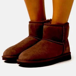 UGG Classic Mini Bootie in Burnt Cedar 8