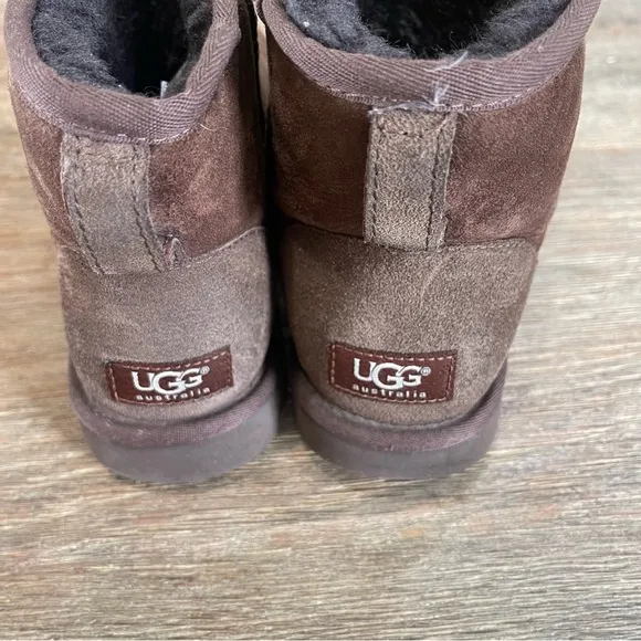 UGG Classic Mini Bootie in Burnt Cedar 8