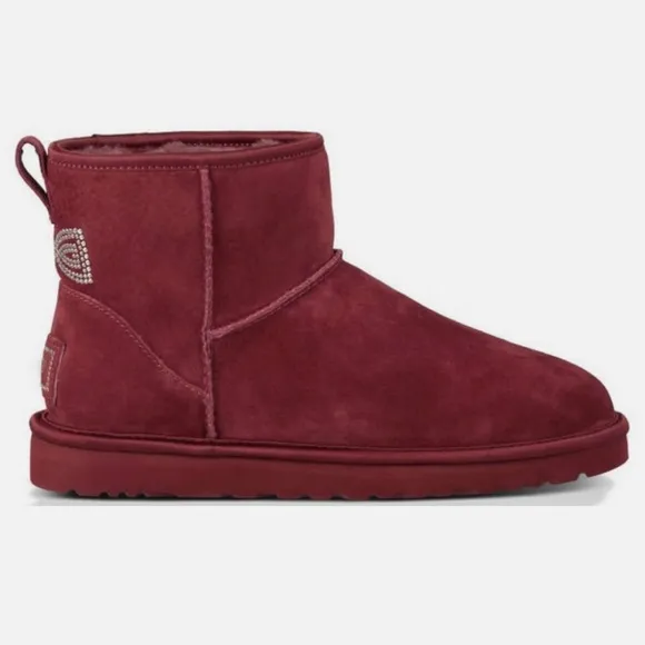 UGG Classic Mini Crystal Bow Boots