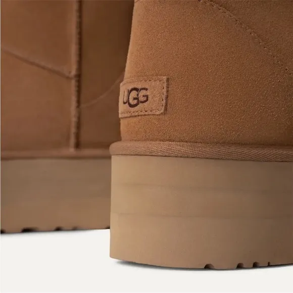 UGG Classic Mini Platform Boots Ankle Booties