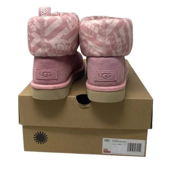 UGG Classic Mini Women Boot Pink 1136674 BLUS used
