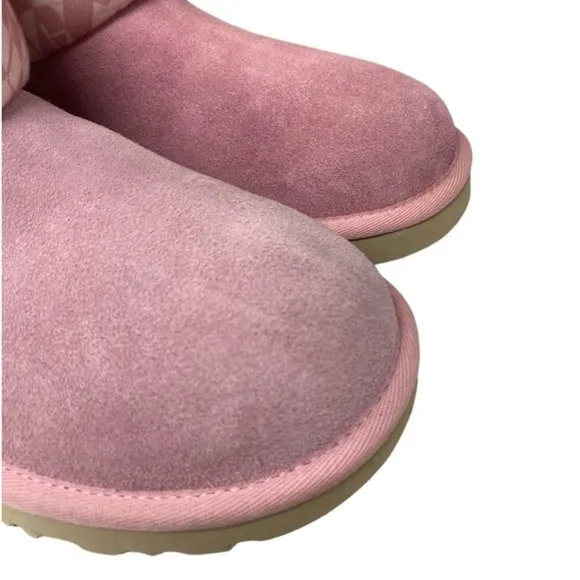 UGG Classic Mini Women Boot Pink 1136674 BLUS used