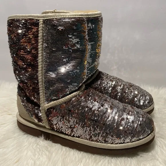 UGG Classic Short Sequin boots