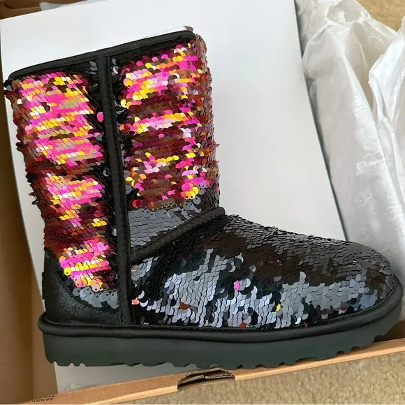Ugg Classic Short Sequin Boots