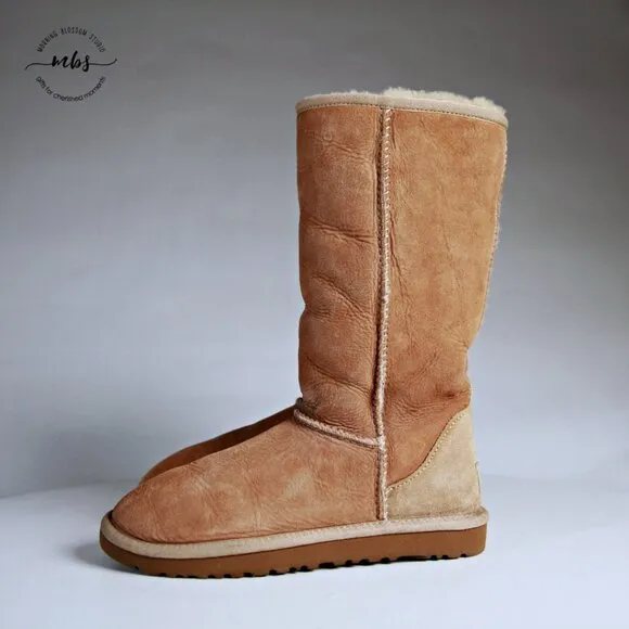 UGG Classic Tall Boots Tan Women 5