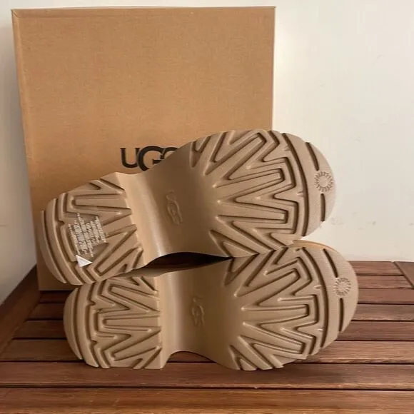 UGG Classic Ultra Mini New Heights Boots Chestnut USA Women Size 10/UK 8/EU 41