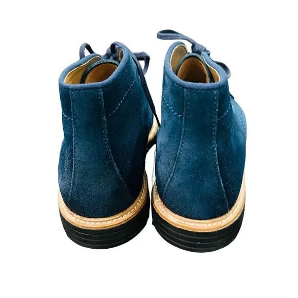 UGG Dagmann Chukka Boots Grizzly Blue Suede Treadlite Men’s Size 7.5