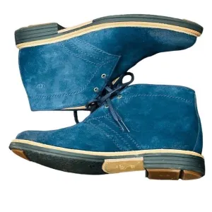 UGG Dagmann Chukka Boots Grizzly Blue Suede Treadlite Men’s Size 7.5