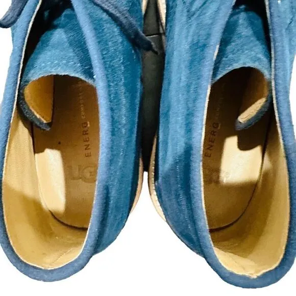 UGG Dagmann Chukka Boots Grizzly Blue Suede Treadlite Men’s Size 7.5