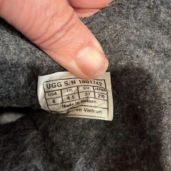 Ugg Decatur Plaid Boots size 6.