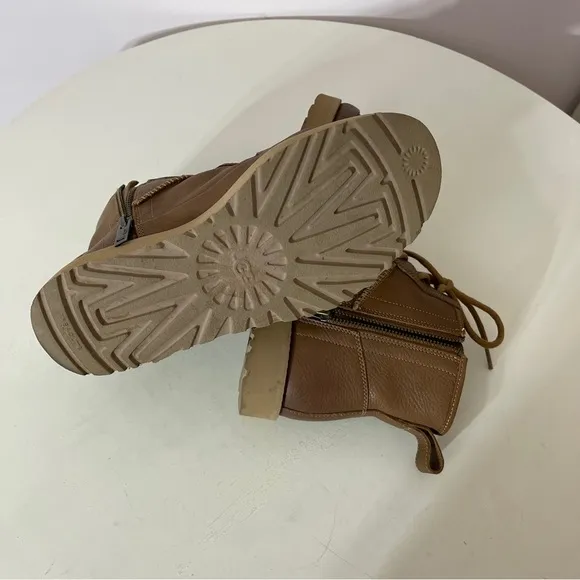 UGG deconstructed lace boots