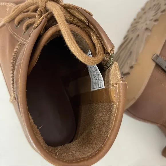 UGG deconstructed lace boots