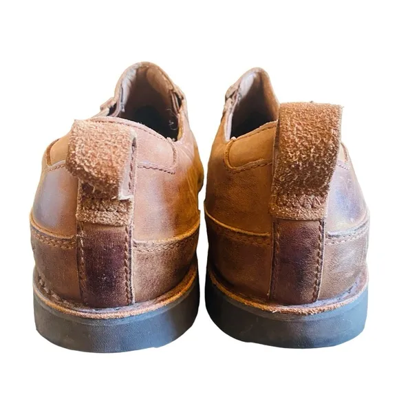 UGG Haddon (3027) Brown Leather Slip-On Shoes