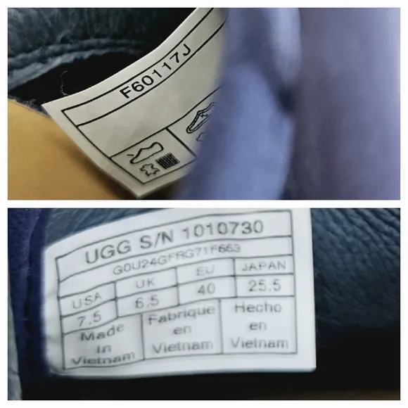 UGG Hepner Woven Lace-Up Sneaker in Navy Blue Size 7.5