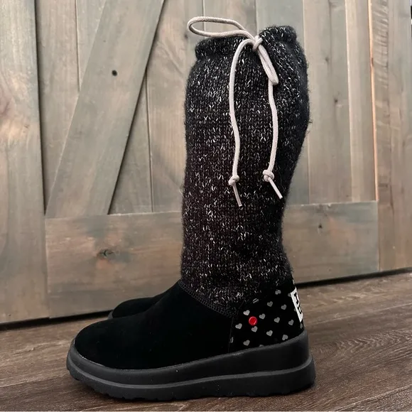Ugg I Heart Ugg Slouchy Knit Boots