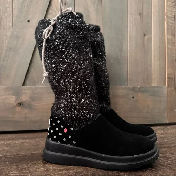 Ugg I Heart Ugg Slouchy Knit Boots