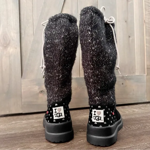 Ugg I Heart Ugg Slouchy Knit Boots