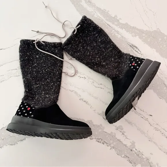 Ugg I Heart Ugg Slouchy Knit Boots