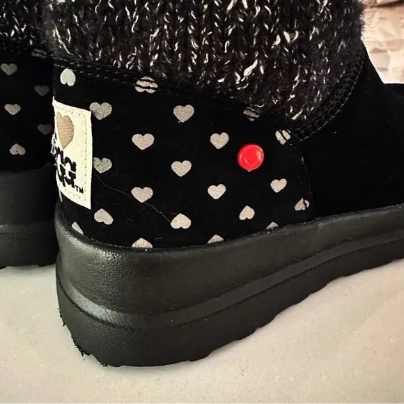 Ugg I Heart Ugg Slouchy Knit Boots